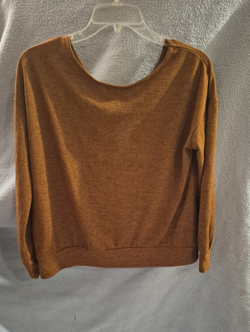 Heathered Burnt Orange Tee
